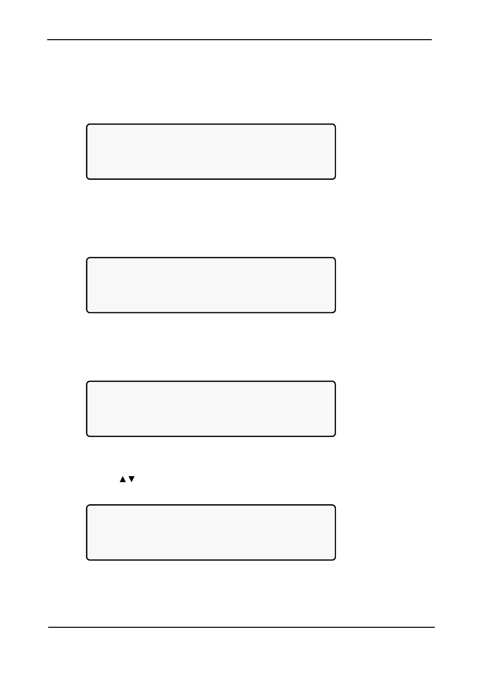 2 changing the power+ output frequency, Changing the power+ output frequency, Figure 48: main menu | Figure 49: level 1 password access, Figure 50: module config. setup menu, Figure 51: setting the module/s frequency | MaxPower Corp Gamatronic Power+ M50-RM User Manual | Page 68 / 192