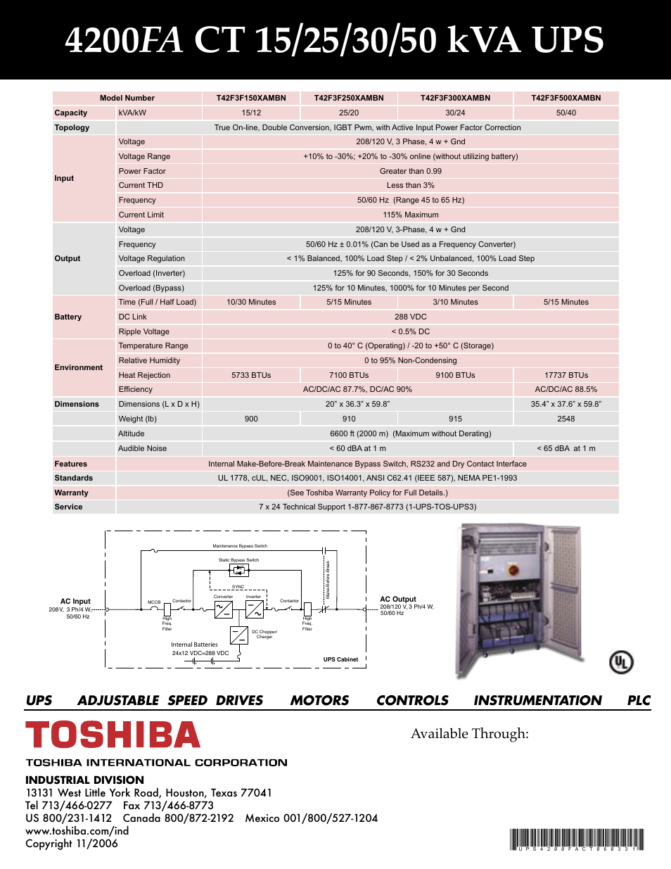 Available through | MaxPower Corp Toshiba 4200 FA CT User Manual | Page 2 / 2