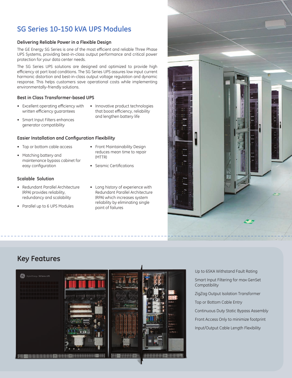 MaxPower Corp GE SG Series 10-150kVA User Manual | Page 3 / 12