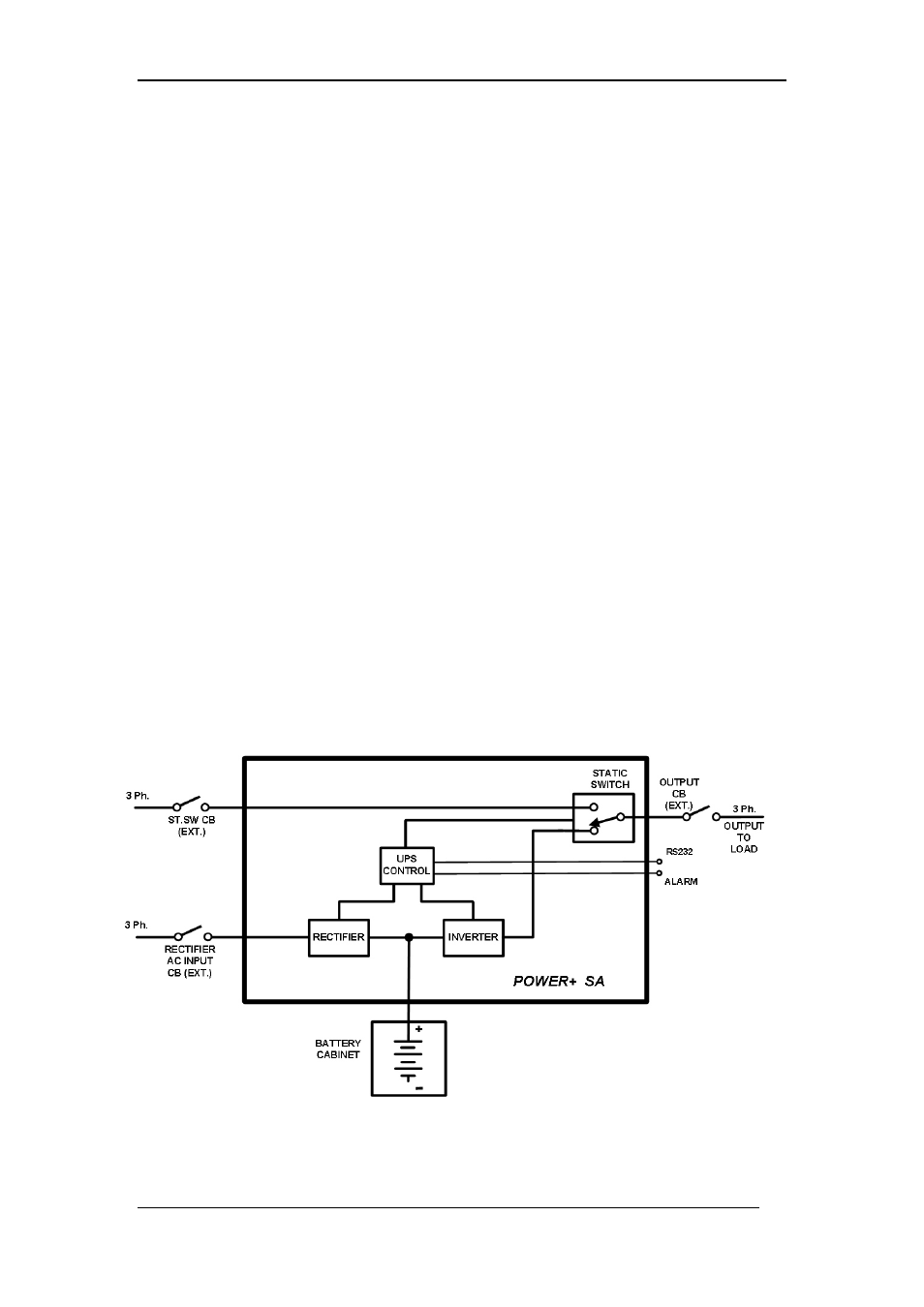 1 installation considerations, 2 equipment location, 3 site connection diagram | MaxPower Corp Gamatronic Power+ SA User Manual | Page 71 / 96