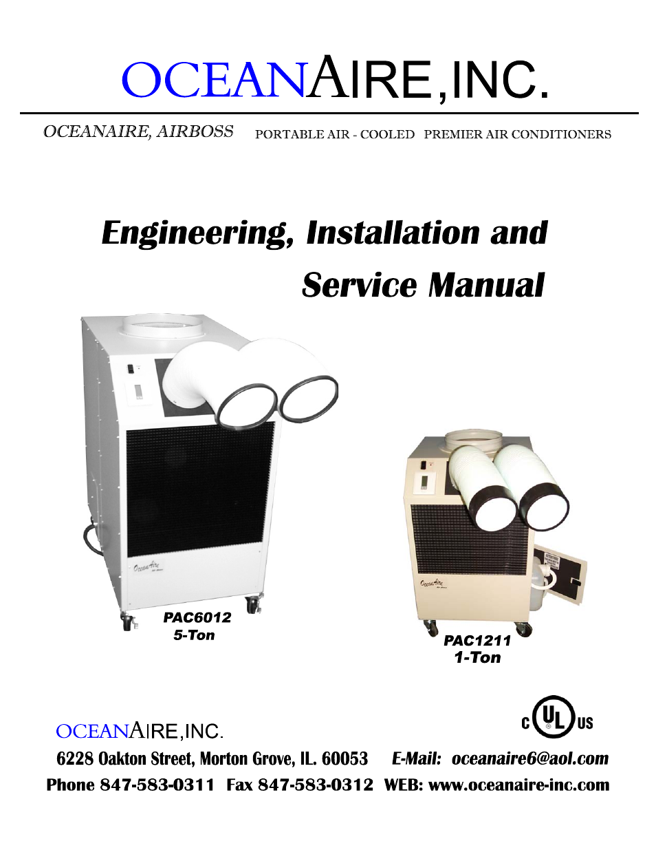 MaxPower Corp OceanAire Portable User Manual | 31 pages