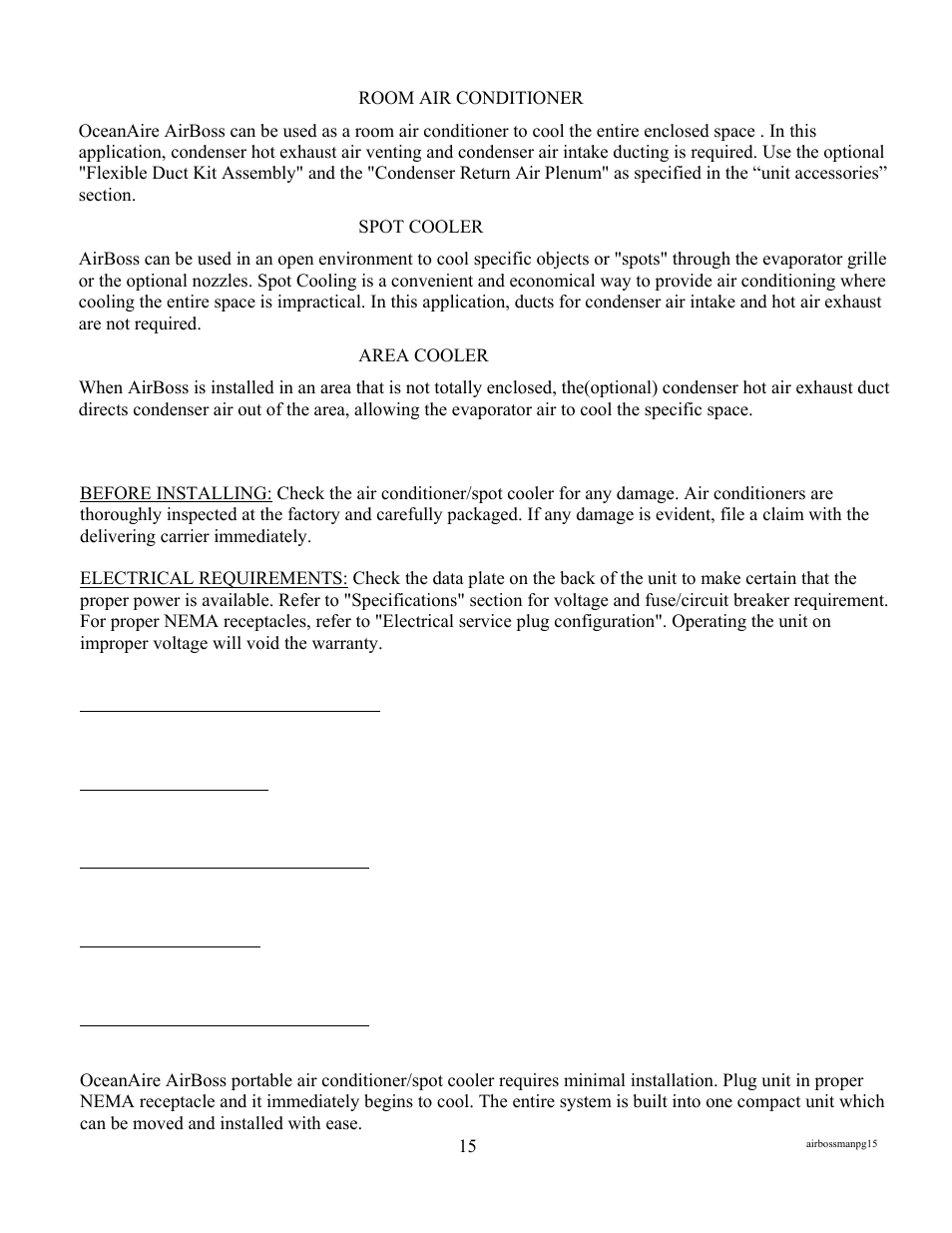 MaxPower Corp OceanAire Portable User Manual | Page 17 / 31