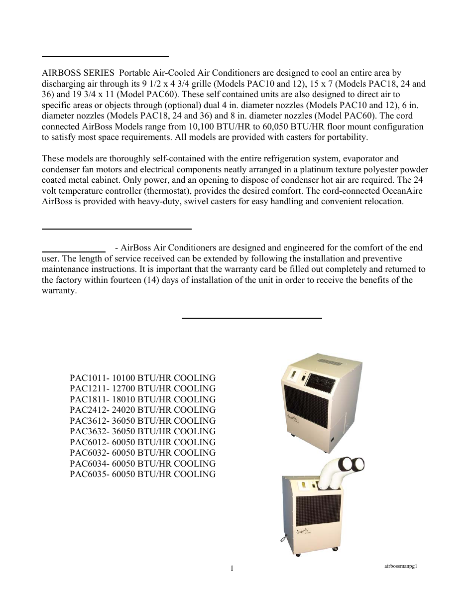 MaxPower Corp OceanAire Portable User Manual | Page 3 / 31