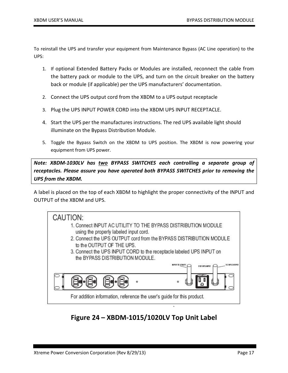 MaxPower Corp XBDM User Manual | Page 17 / 22