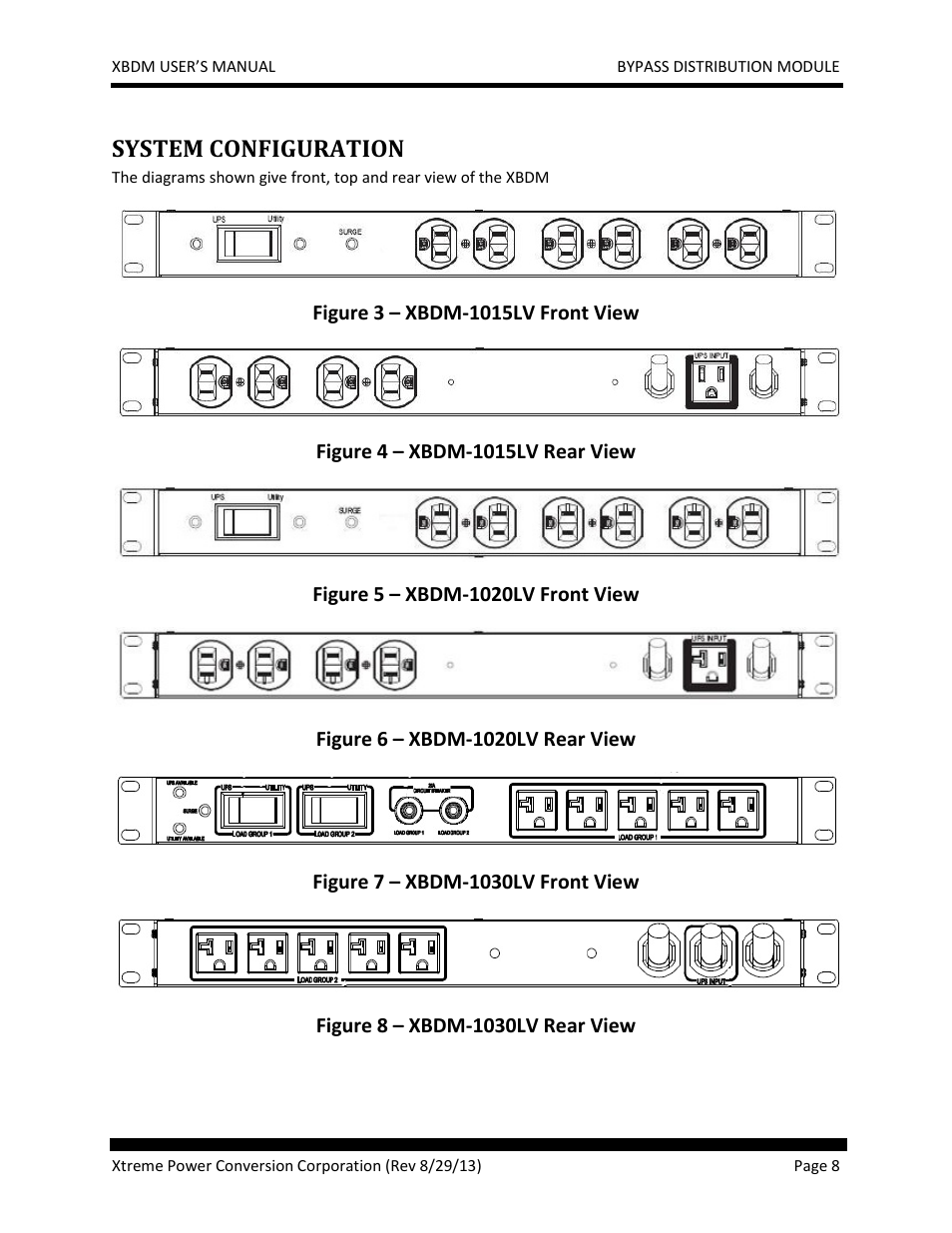 System configuration | MaxPower Corp XBDM User Manual | Page 8 / 22