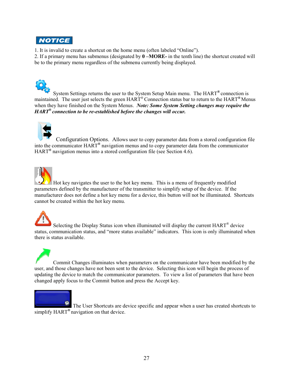 Meriam MFC5150 HART Communicator Manual User Manual | Page 33 / 45