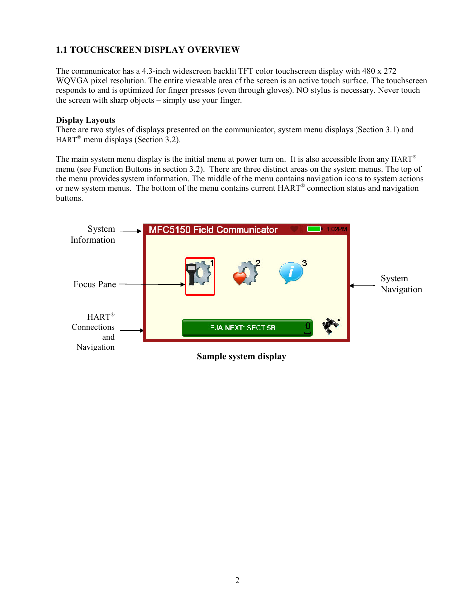 Meriam MFC5150 HART Communicator Manual User Manual | Page 8 / 45