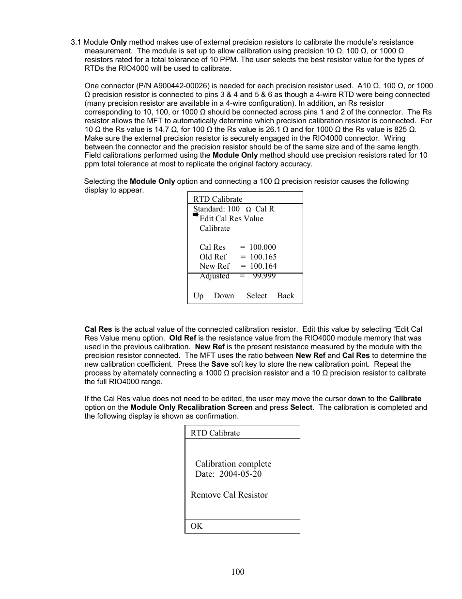 Meriam MFT 4010 Modular Calibrator_HART Communicator User Manual | Page 105 / 114