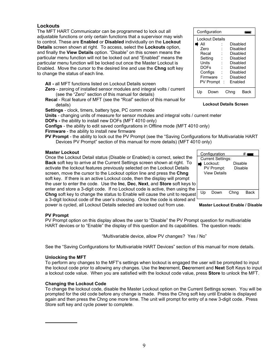 Meriam MFT 4010 Modular Calibrator_HART Communicator User Manual | Page 14 / 114