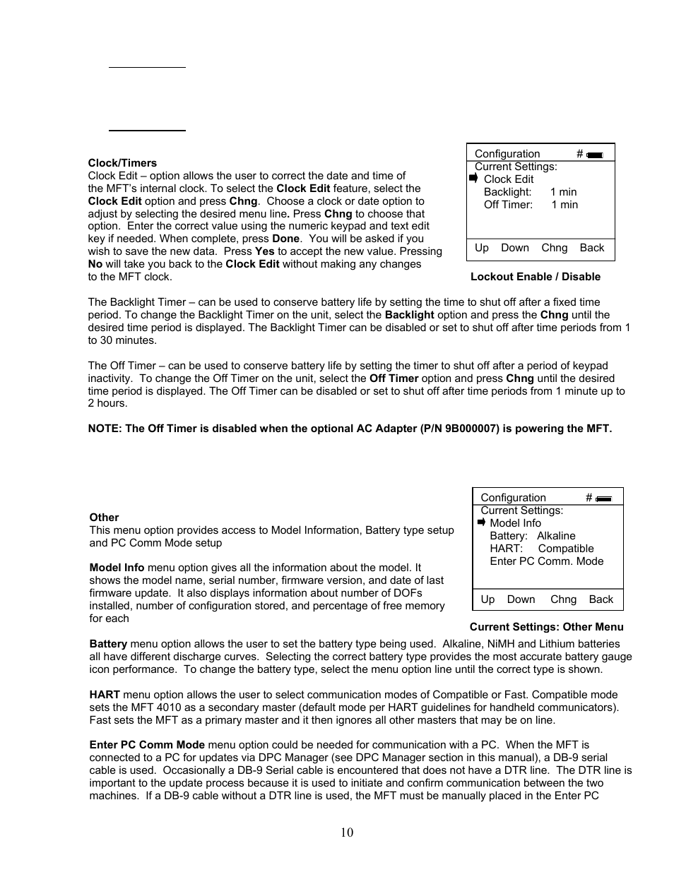 Meriam MFT 4010 Modular Calibrator_HART Communicator User Manual | Page 15 / 114