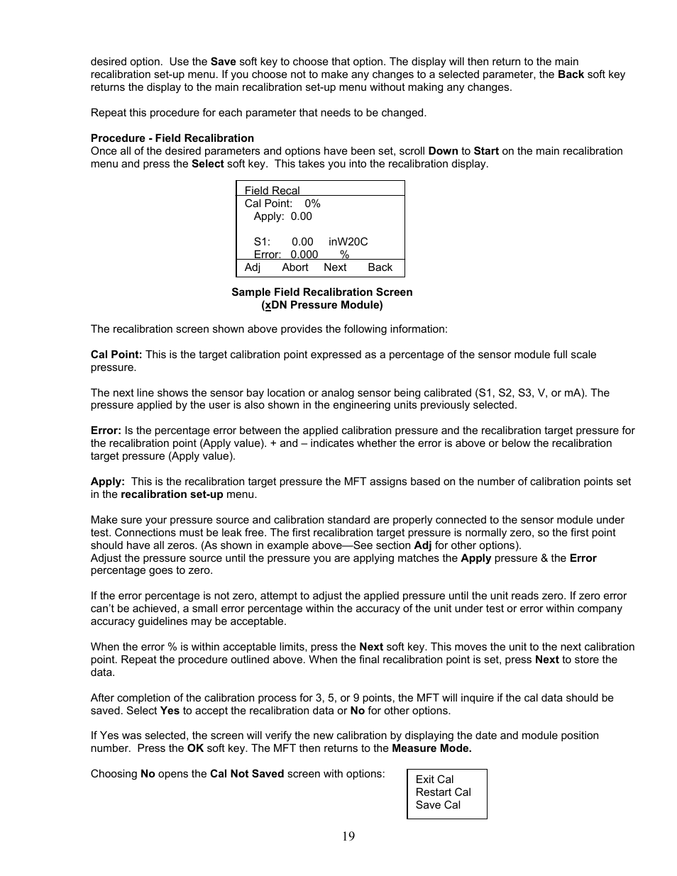 Meriam MFT 4010 Modular Calibrator_HART Communicator User Manual | Page 24 / 114