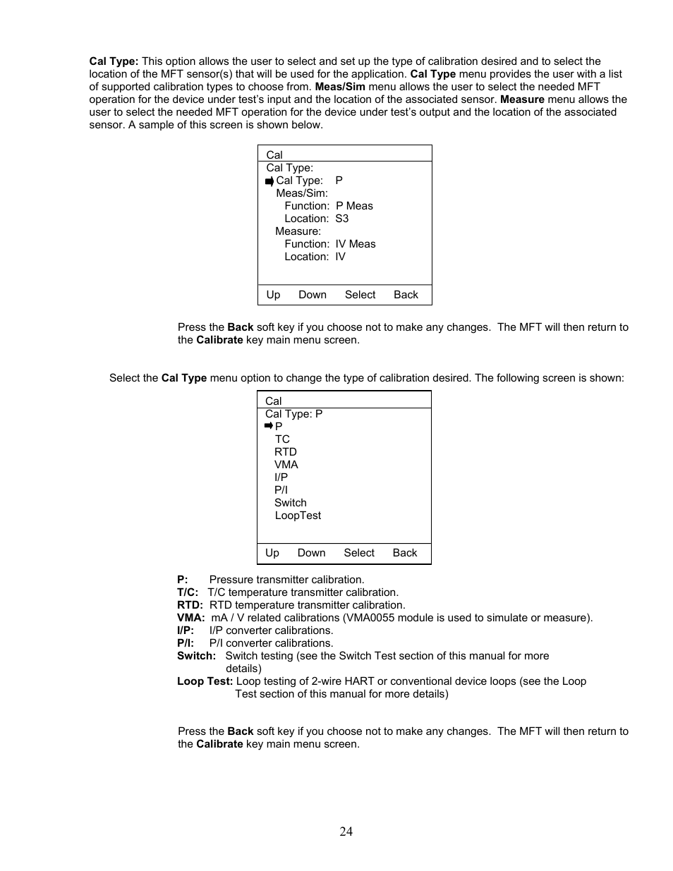 Meriam MFT 4010 Modular Calibrator_HART Communicator User Manual | Page 29 / 114