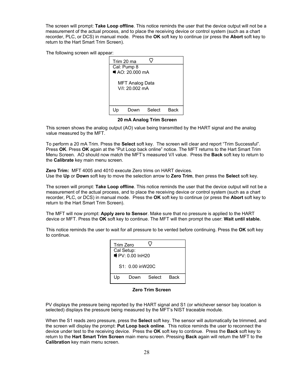 Meriam MFT 4010 Modular Calibrator_HART Communicator User Manual | Page 33 / 114