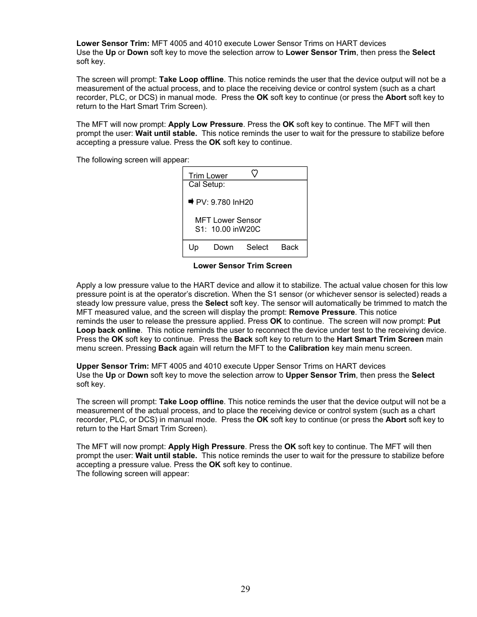 Meriam MFT 4010 Modular Calibrator_HART Communicator User Manual | Page 34 / 114