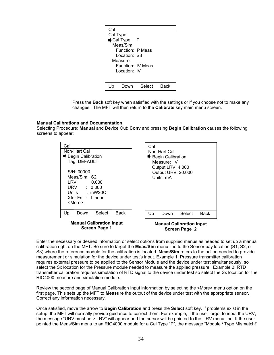 Meriam MFT 4010 Modular Calibrator_HART Communicator User Manual | Page 39 / 114