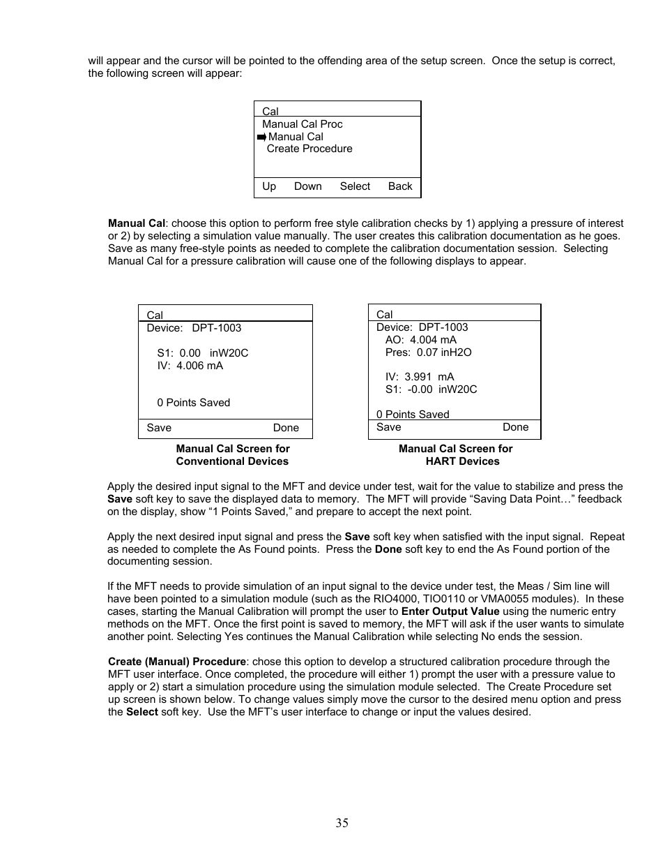 Meriam MFT 4010 Modular Calibrator_HART Communicator User Manual | Page 40 / 114