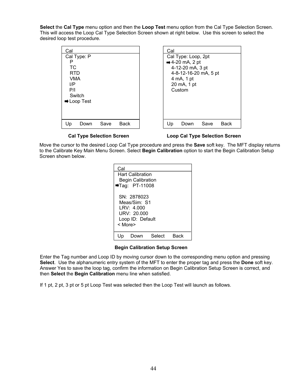 Meriam MFT 4010 Modular Calibrator_HART Communicator User Manual | Page 49 / 114