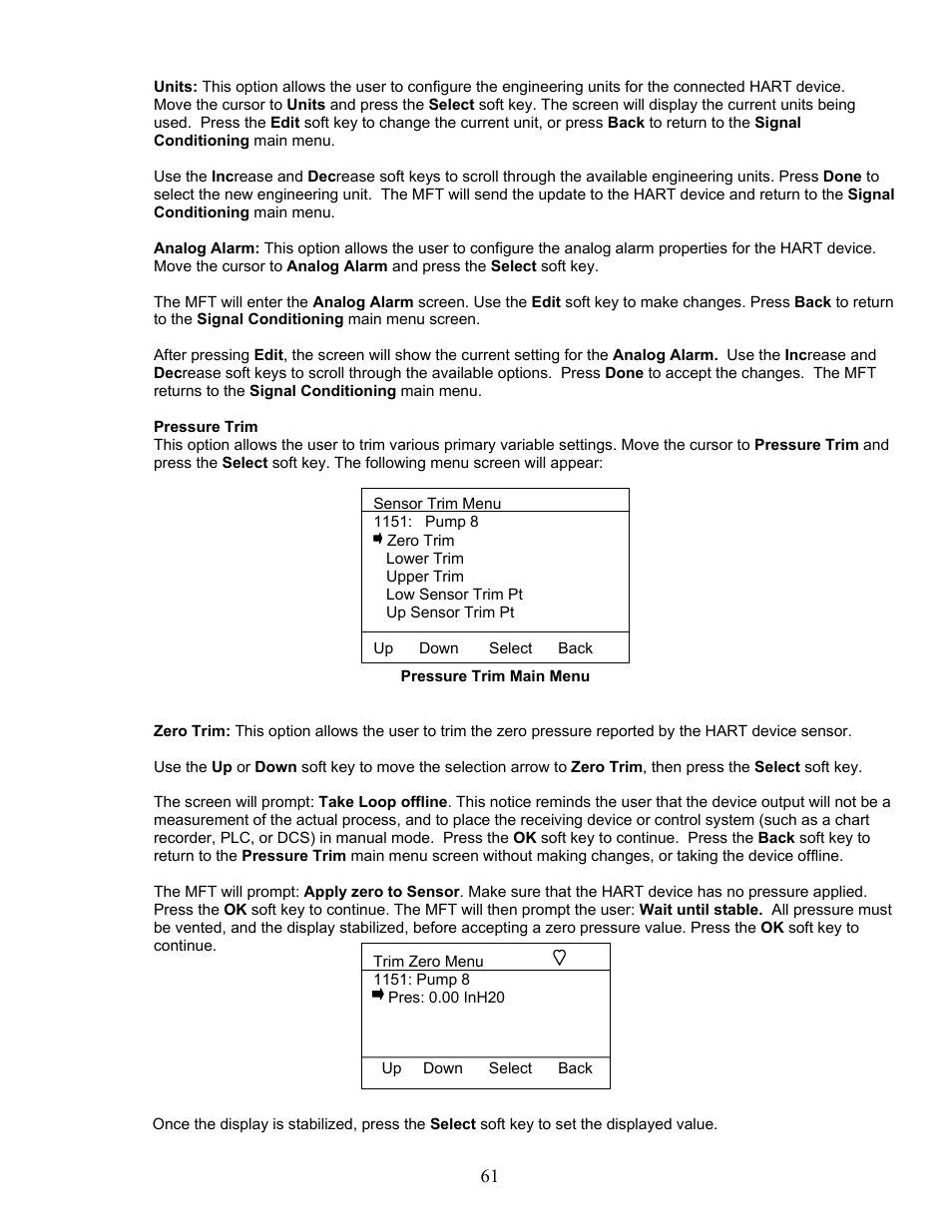 Meriam MFT 4010 Modular Calibrator_HART Communicator User Manual | Page 66 / 114