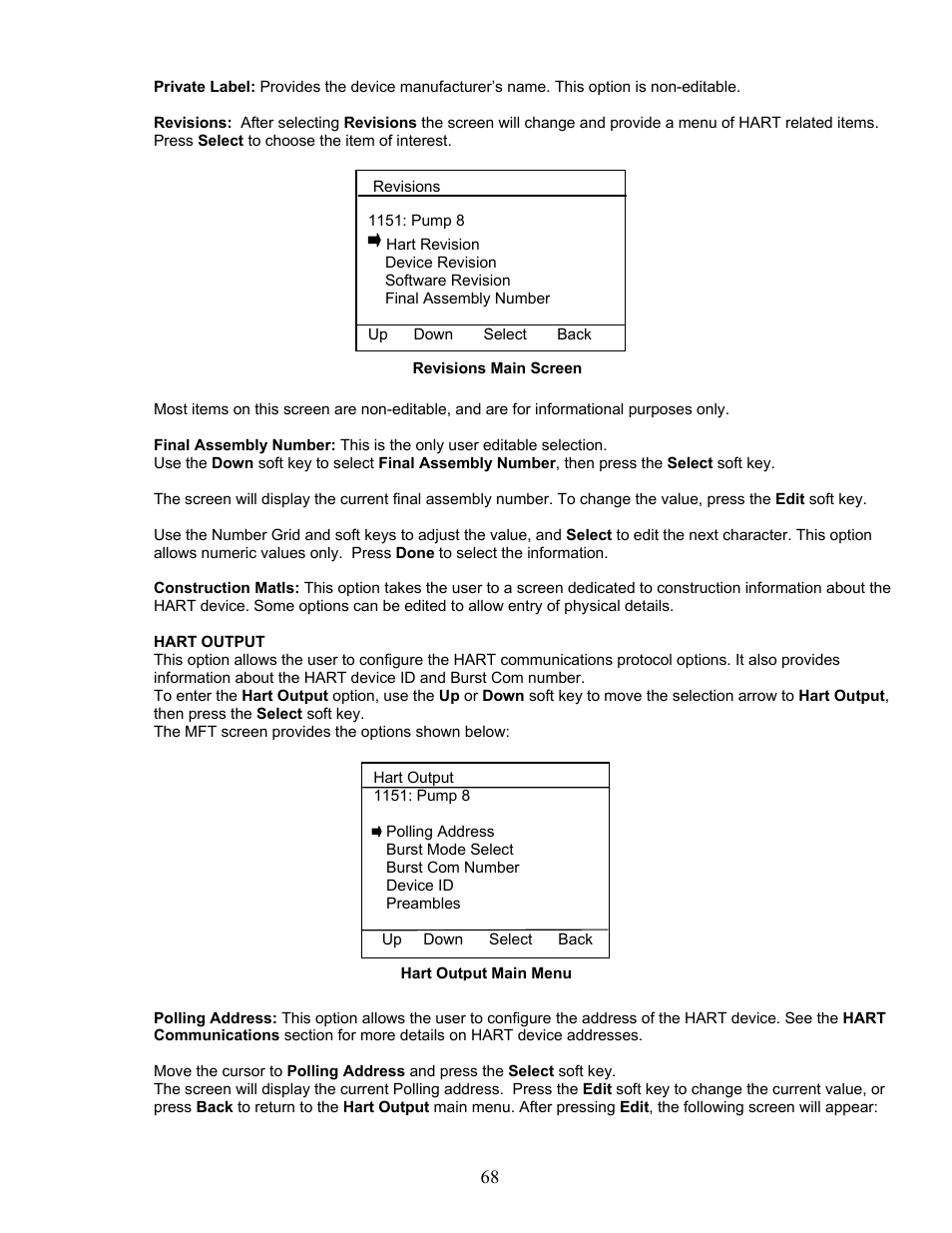 Meriam MFT 4010 Modular Calibrator_HART Communicator User Manual | Page 73 / 114