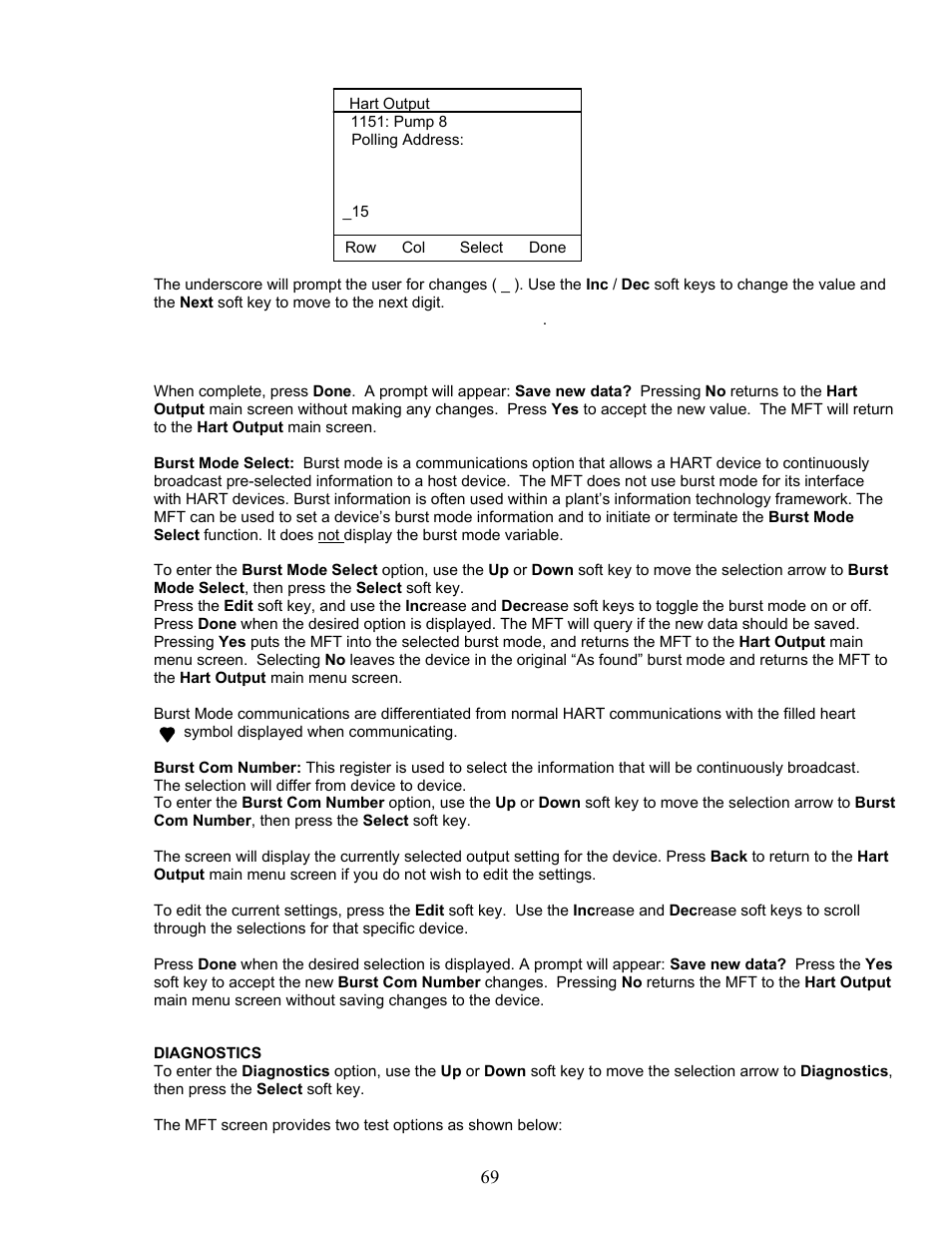 Meriam MFT 4010 Modular Calibrator_HART Communicator User Manual | Page 74 / 114