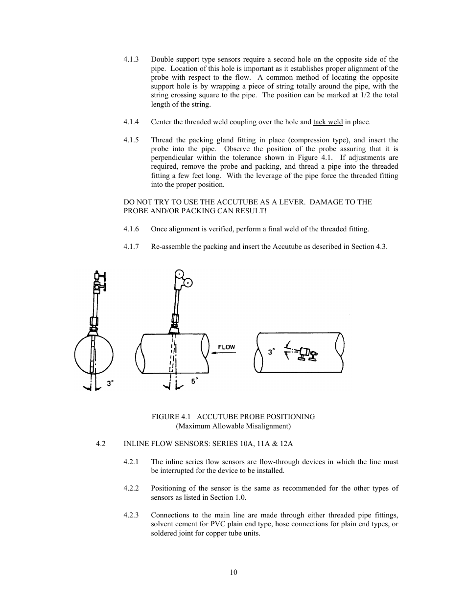 Meriam 70H_72H High Pressure Wet Tap Accutubes with Integral 3-Valve Head and Optional RTD User Manual | Page 10 / 31