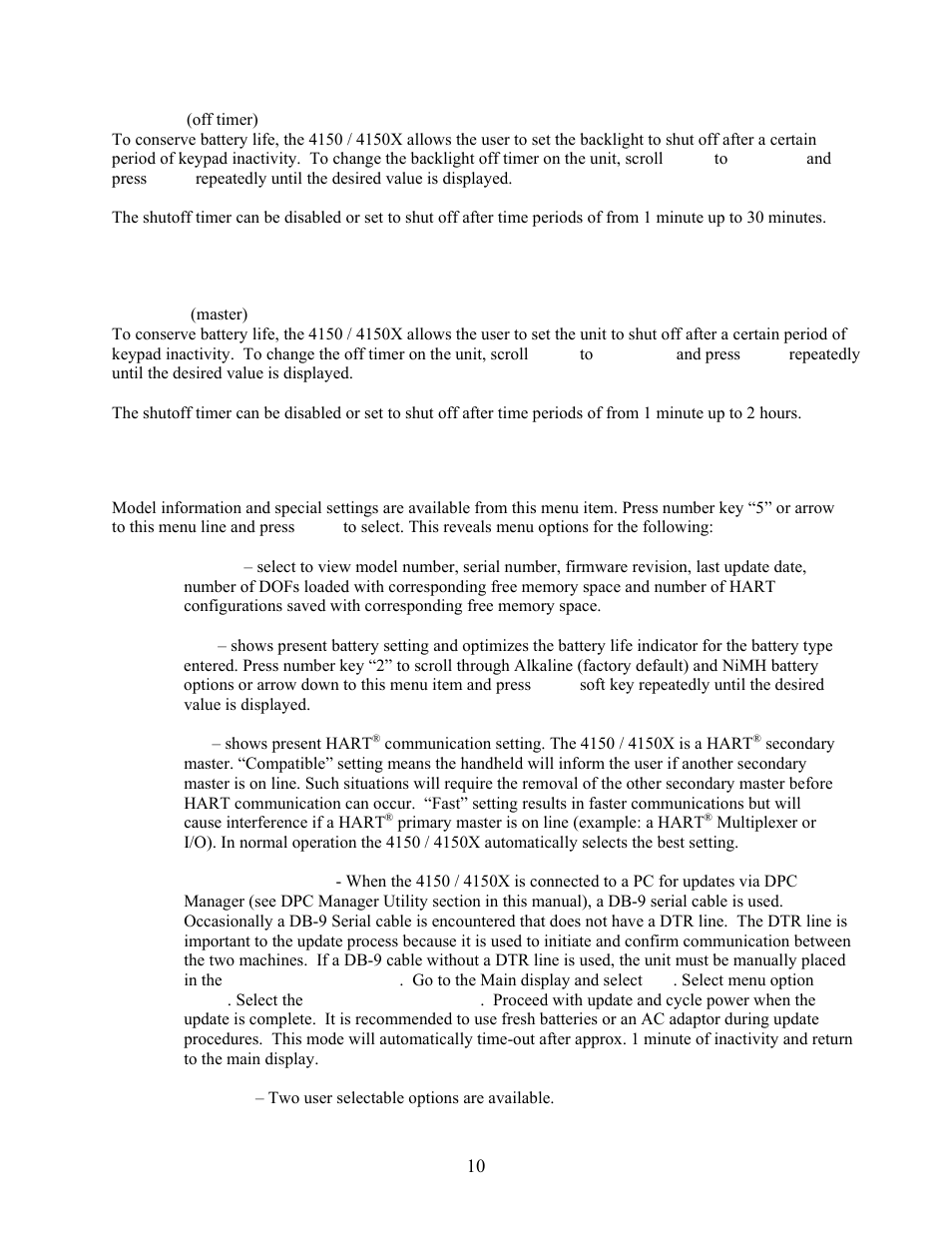 Meriam 4150X ATEX I.S. Certified HART Communicator User Manual | Page 14 / 40