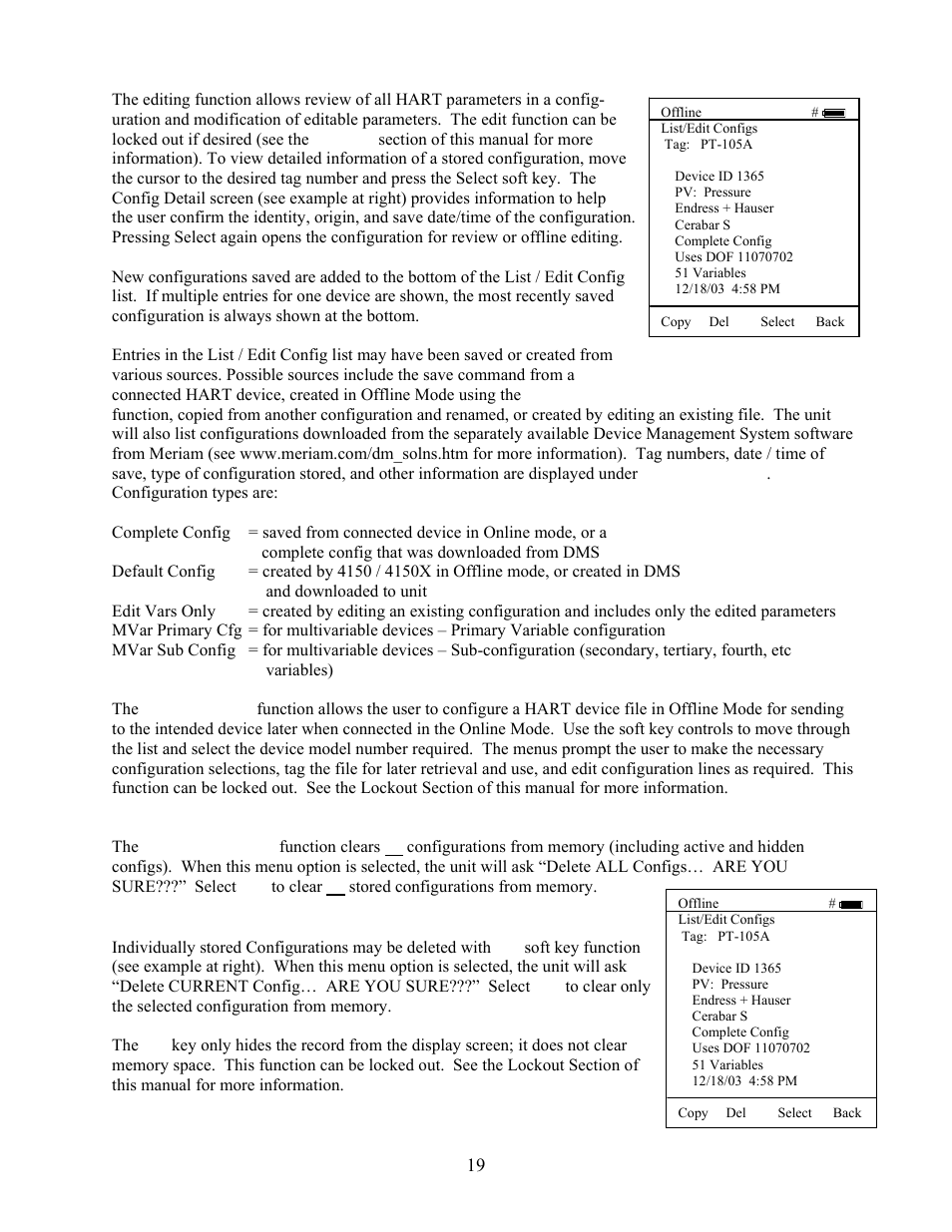 Meriam 4150X ATEX I.S. Certified HART Communicator User Manual | Page 23 / 40