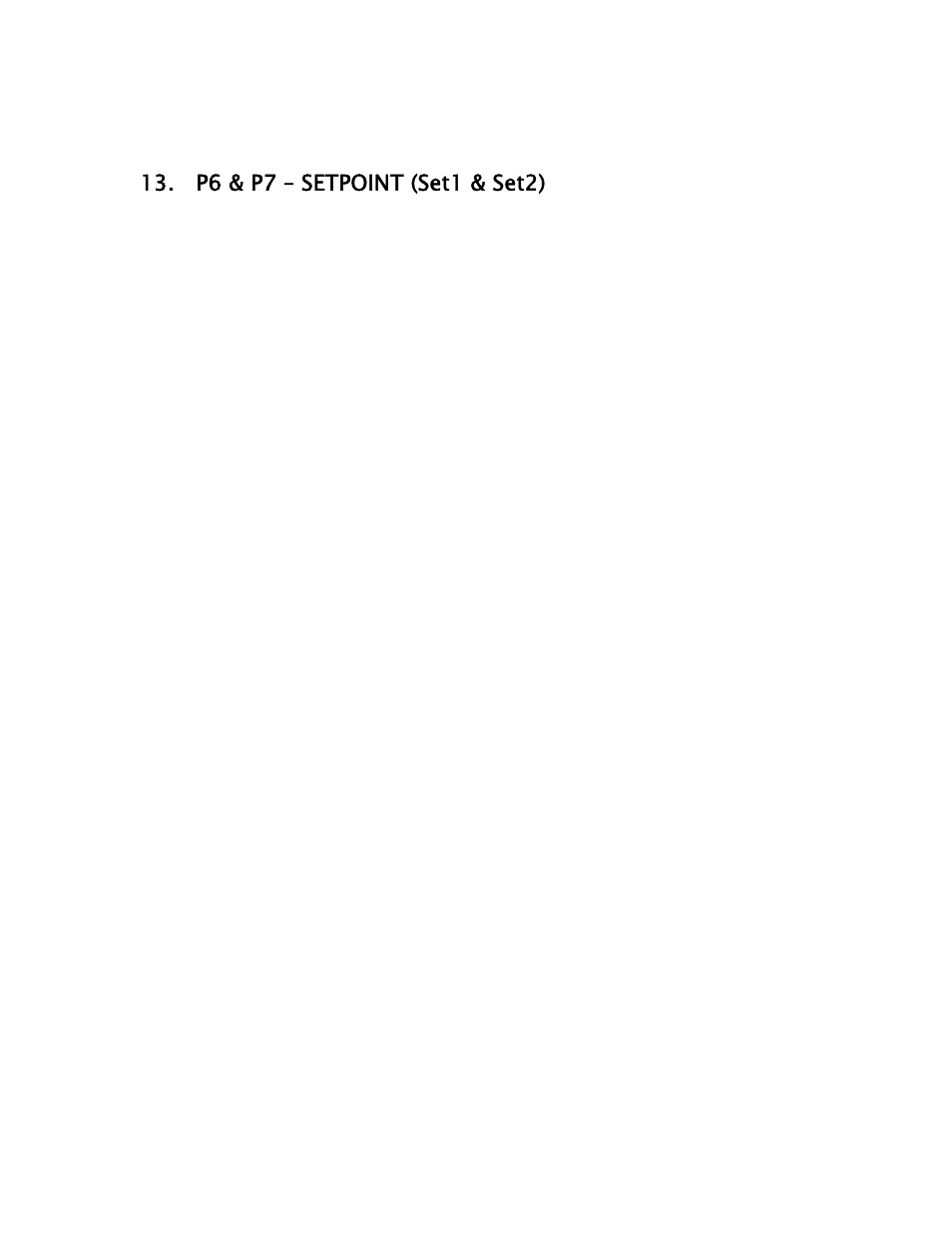 P6 & p7 – setpoint (set1 & set2), Setpoint model, Current loop model | Data entry, Automatic update | Meriam M2110P SMART PRESSURE GAUGE User Manual | Page 19 / 32