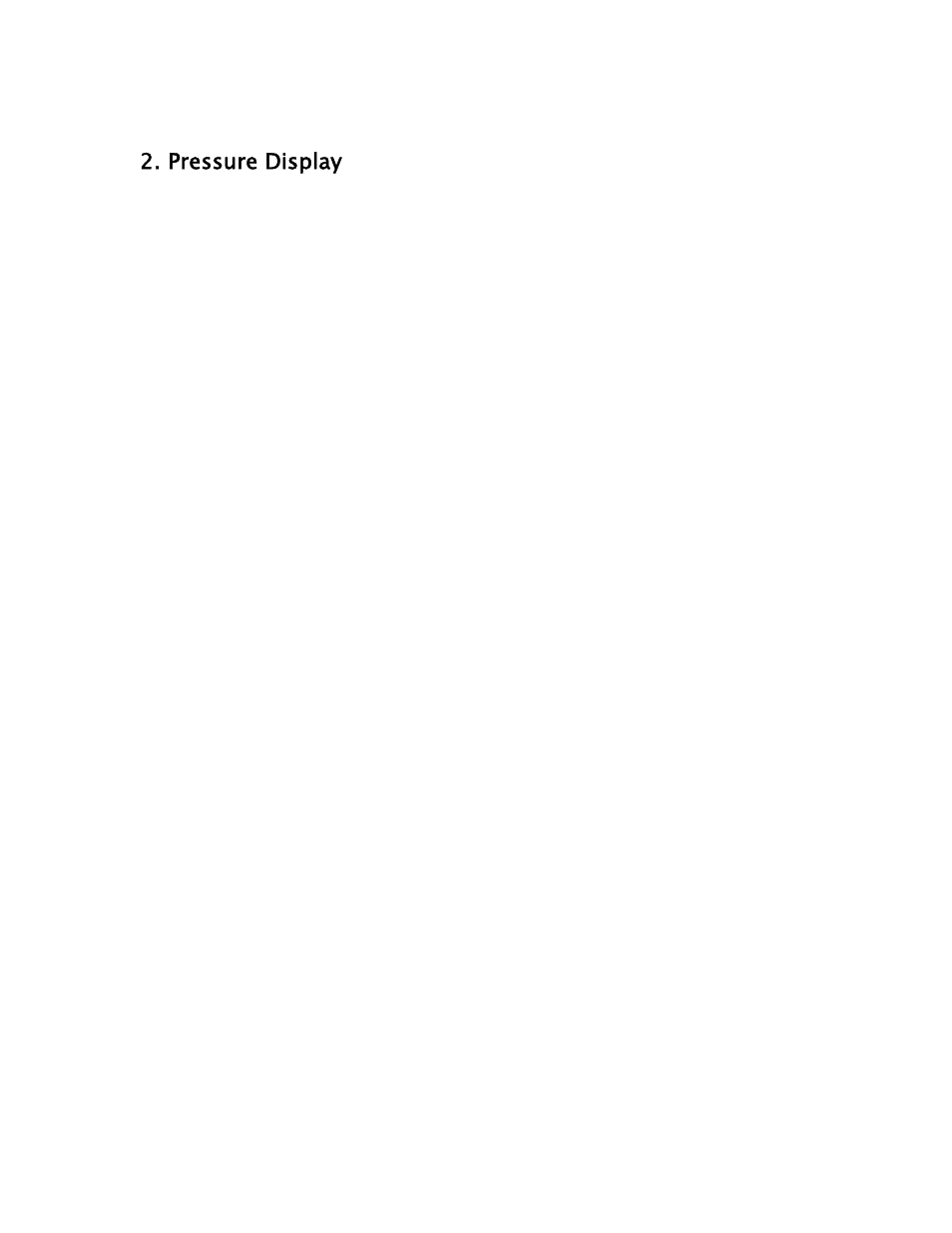 Pressure display indicators, Performance, Resolution | Meriam M2110P SMART PRESSURE GAUGE User Manual | Page 5 / 32