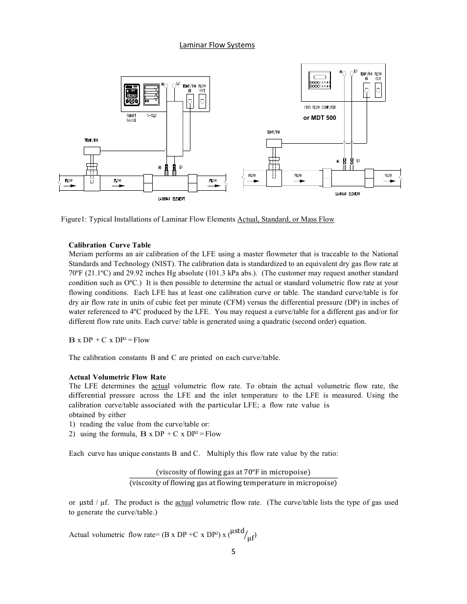 Meriam Laminar Flow Elements User Manual | Page 5 / 17