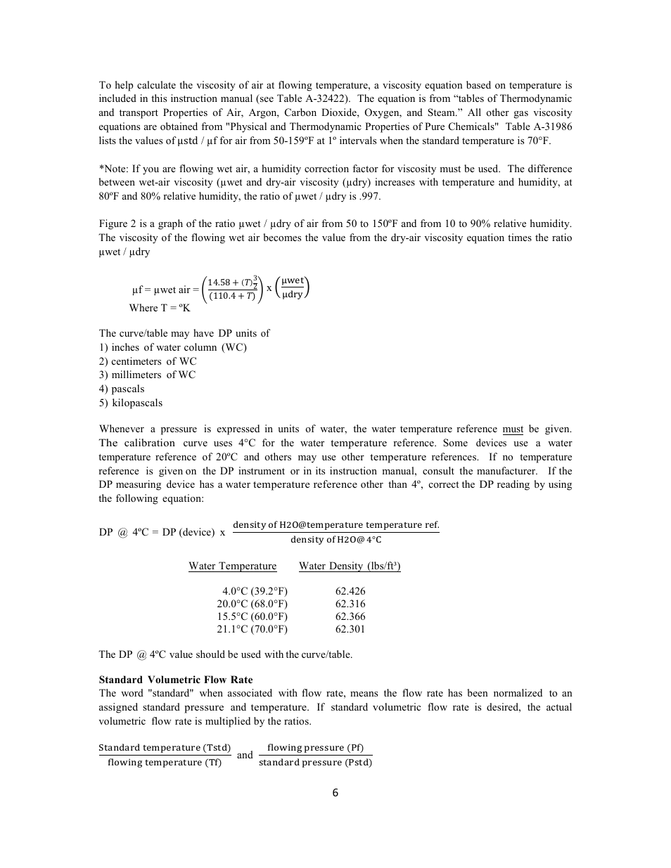 Meriam Laminar Flow Elements User Manual | Page 6 / 17