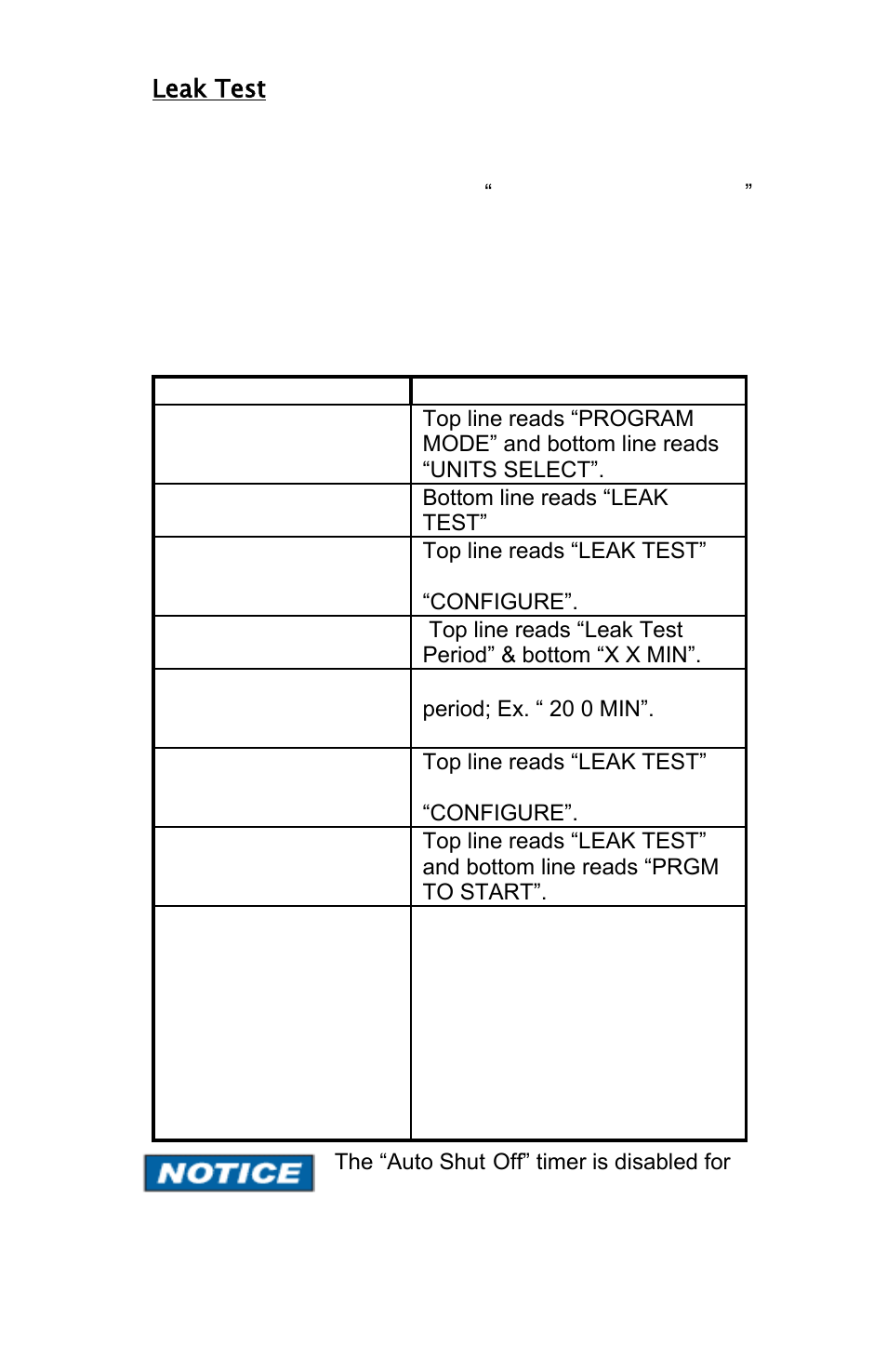 Leak test | Meriam M2 – Series Smart Manometer User Manual | Page 23 / 40