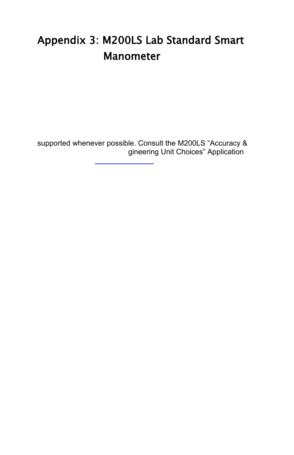 Appendix 3: m200ls lab standard smart manometer | Meriam M2 – Series Smart Manometer User Manual | Page 40 / 40