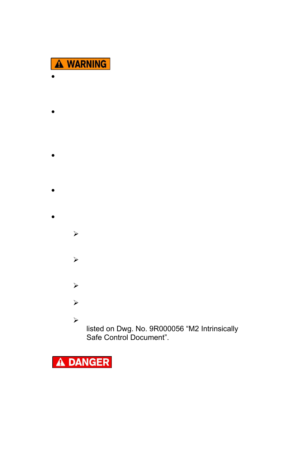 For intrinsically safe m2 series, For general purpose m2 series | Meriam M2 – Series Smart Manometer User Manual | Page 8 / 40