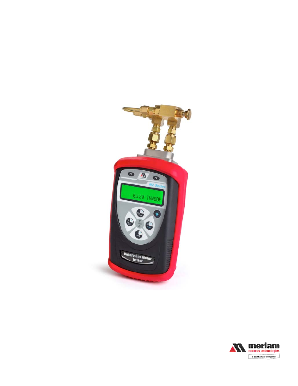 Meriam M201 Rotary Gas Meter Tester User Manual | 10 pages
