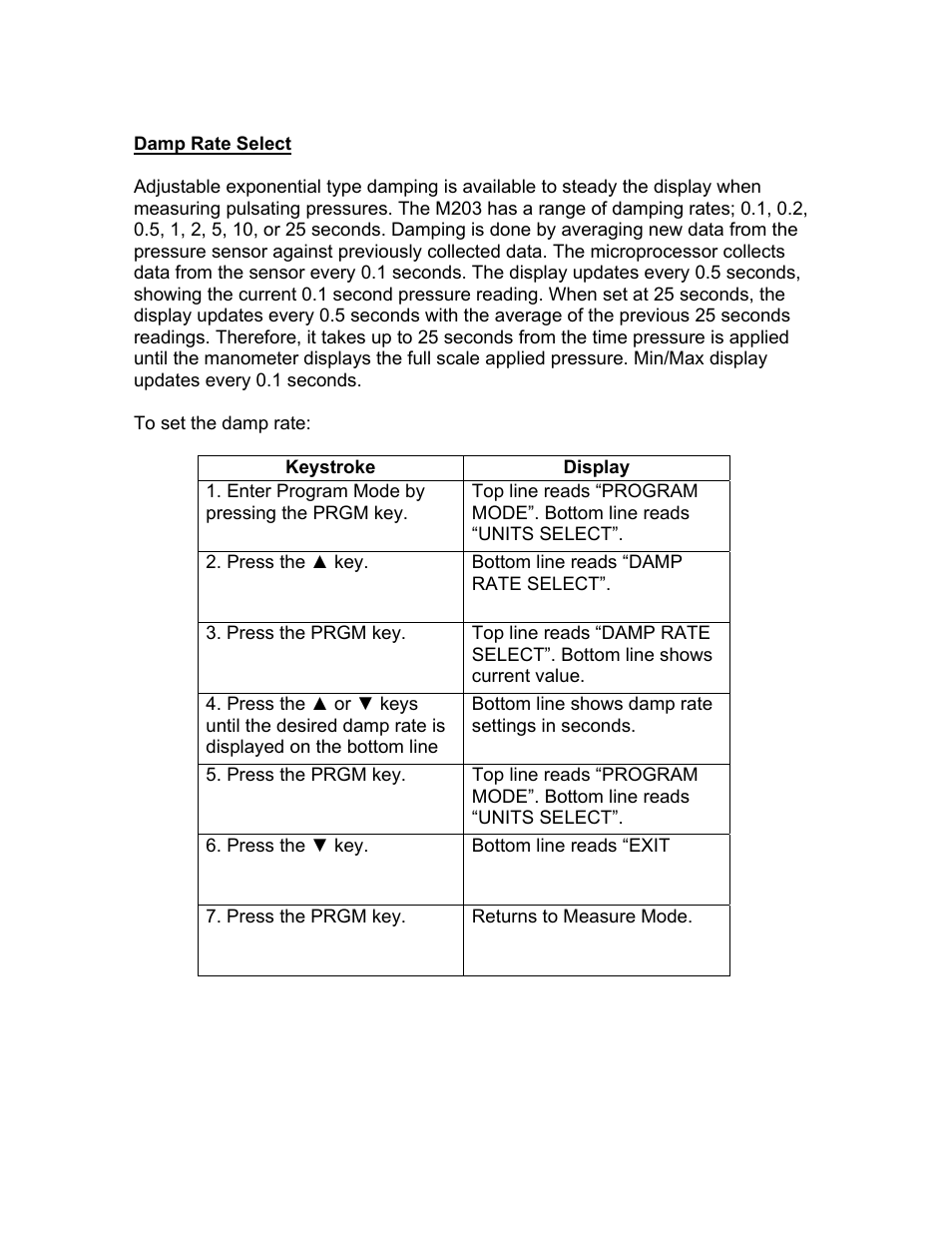 Meriam M203 Altimeter Indicated Air Speed Tester User Manual | Page 15 / 32