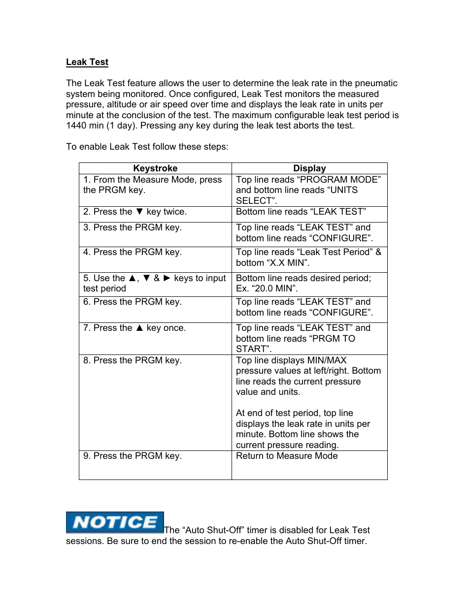 Meriam M203 Altimeter Indicated Air Speed Tester User Manual | Page 22 / 32