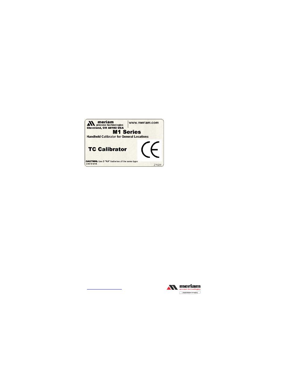 Meriam M130 T_C Thermocouple Calibrator User Manual | Page 18 / 21