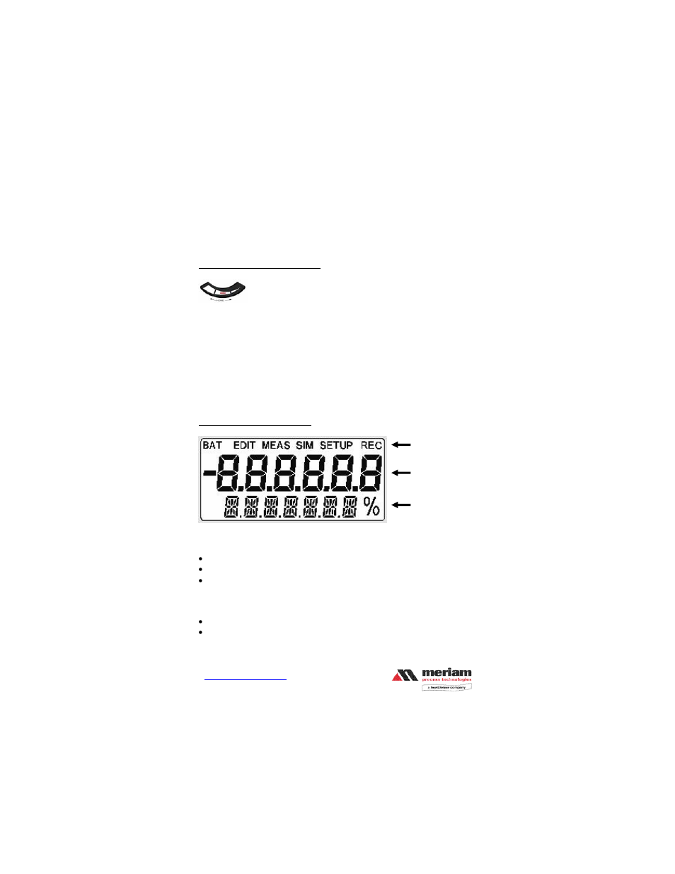 Meriam M130 T_C Thermocouple Calibrator User Manual | Page 6 / 21