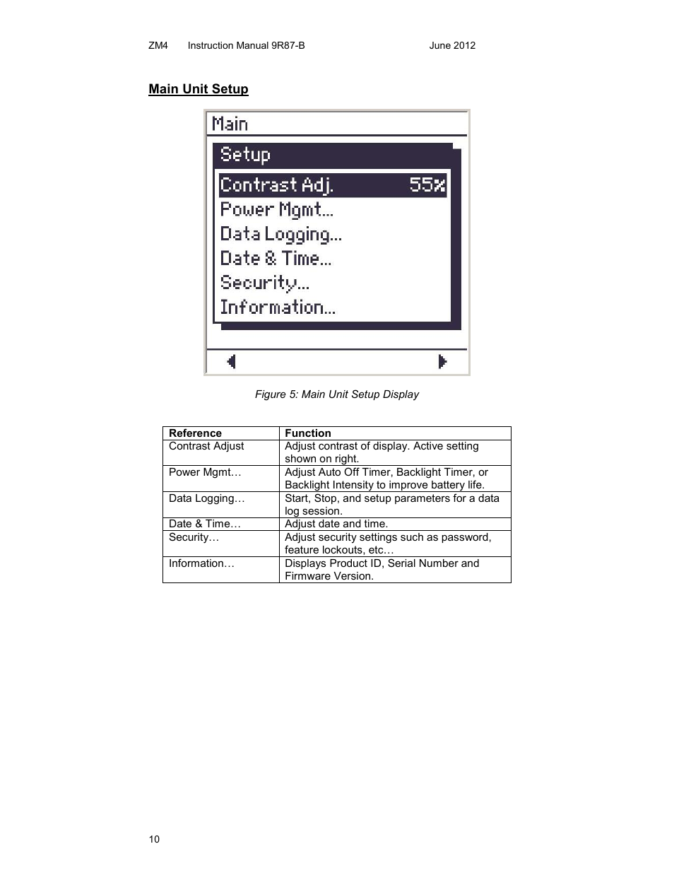 Meriam M4 Series Precision Calibrator Data Logger Manual User Manual | Page 10 / 40