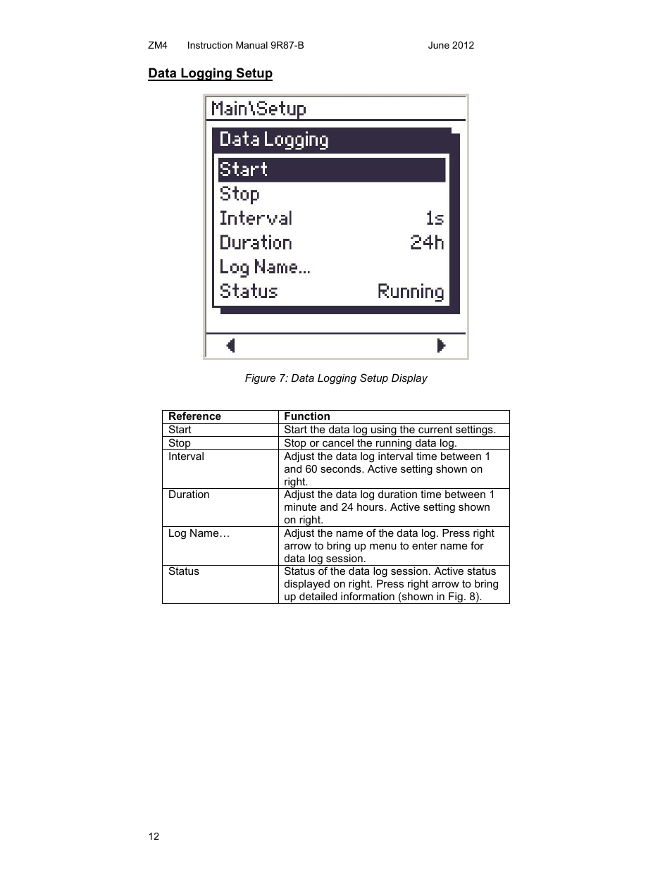 Meriam M4 Series Precision Calibrator Data Logger Manual User Manual | Page 12 / 40