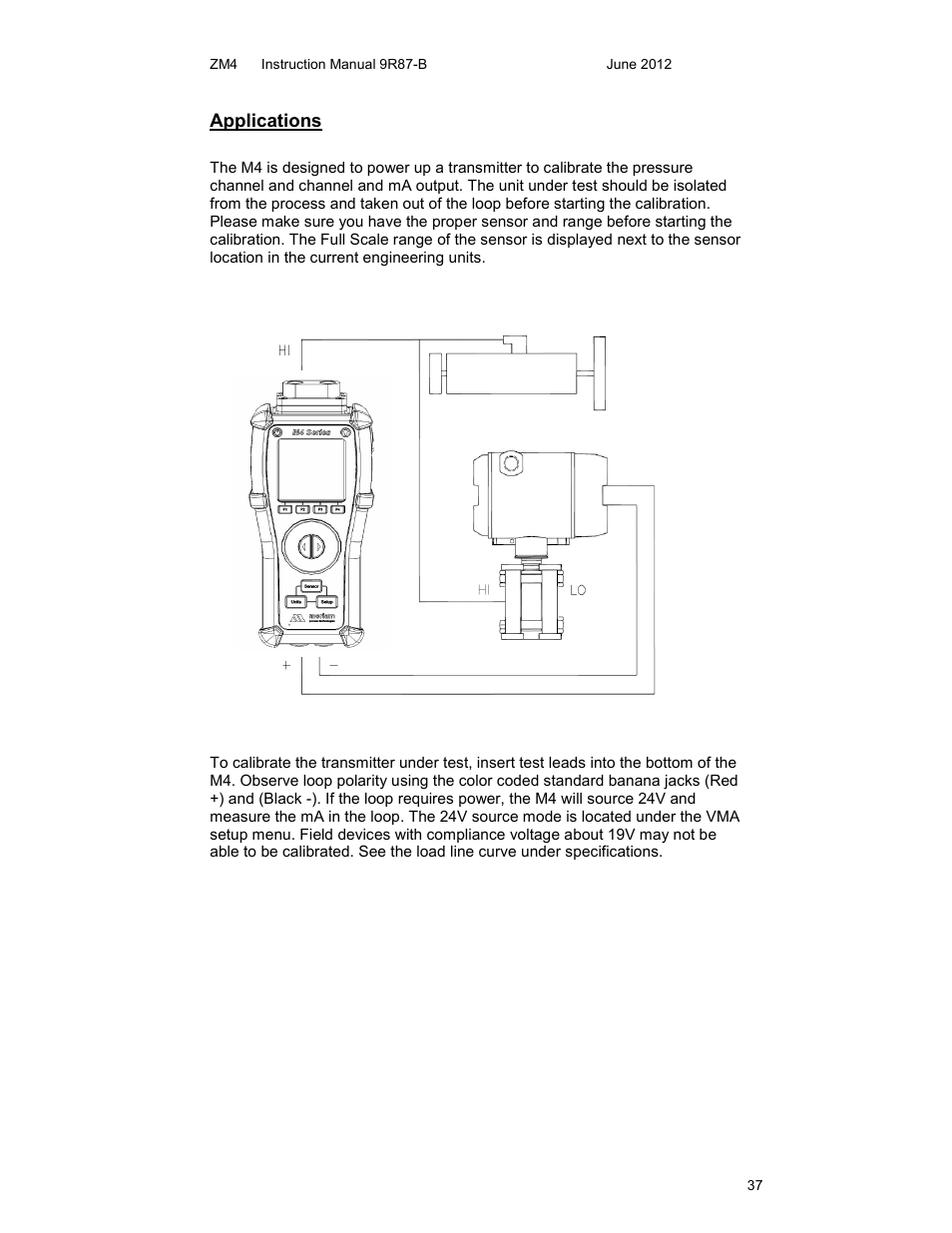 Meriam M4 Series Precision Calibrator Data Logger Manual User Manual | Page 37 / 40