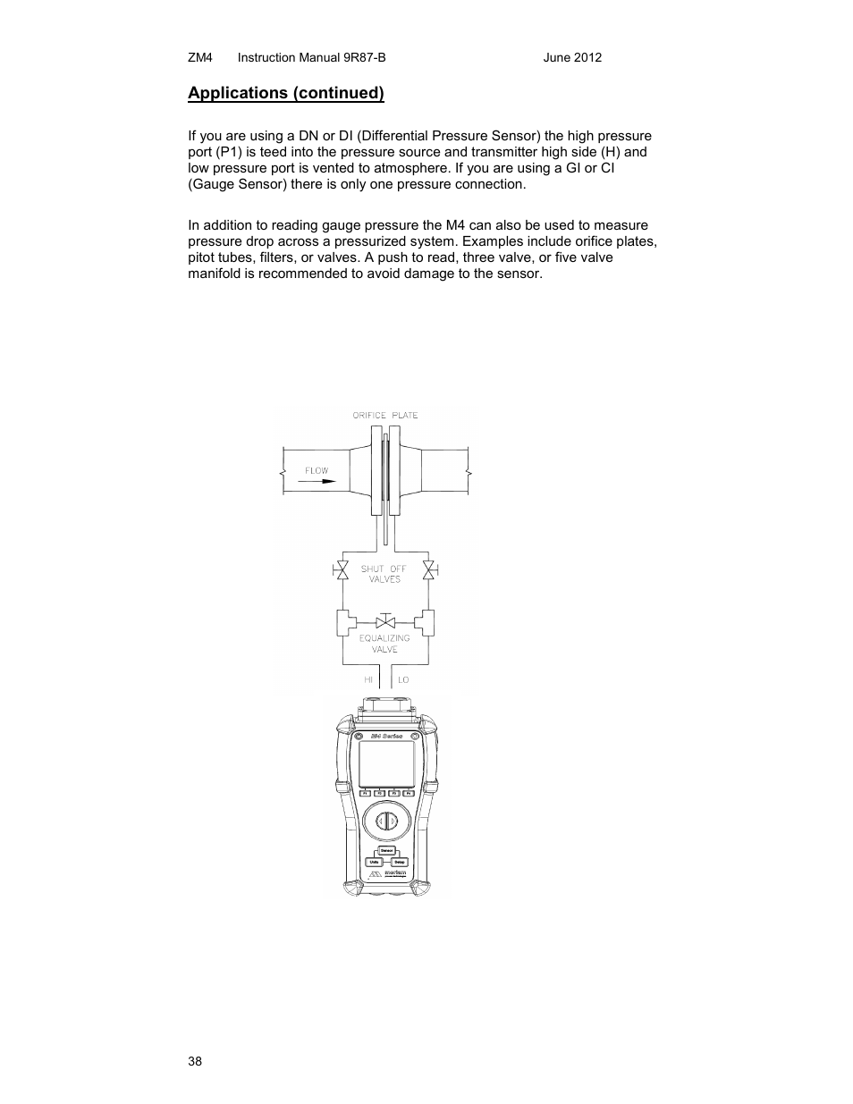 Meriam M4 Series Precision Calibrator Data Logger Manual User Manual | Page 38 / 40