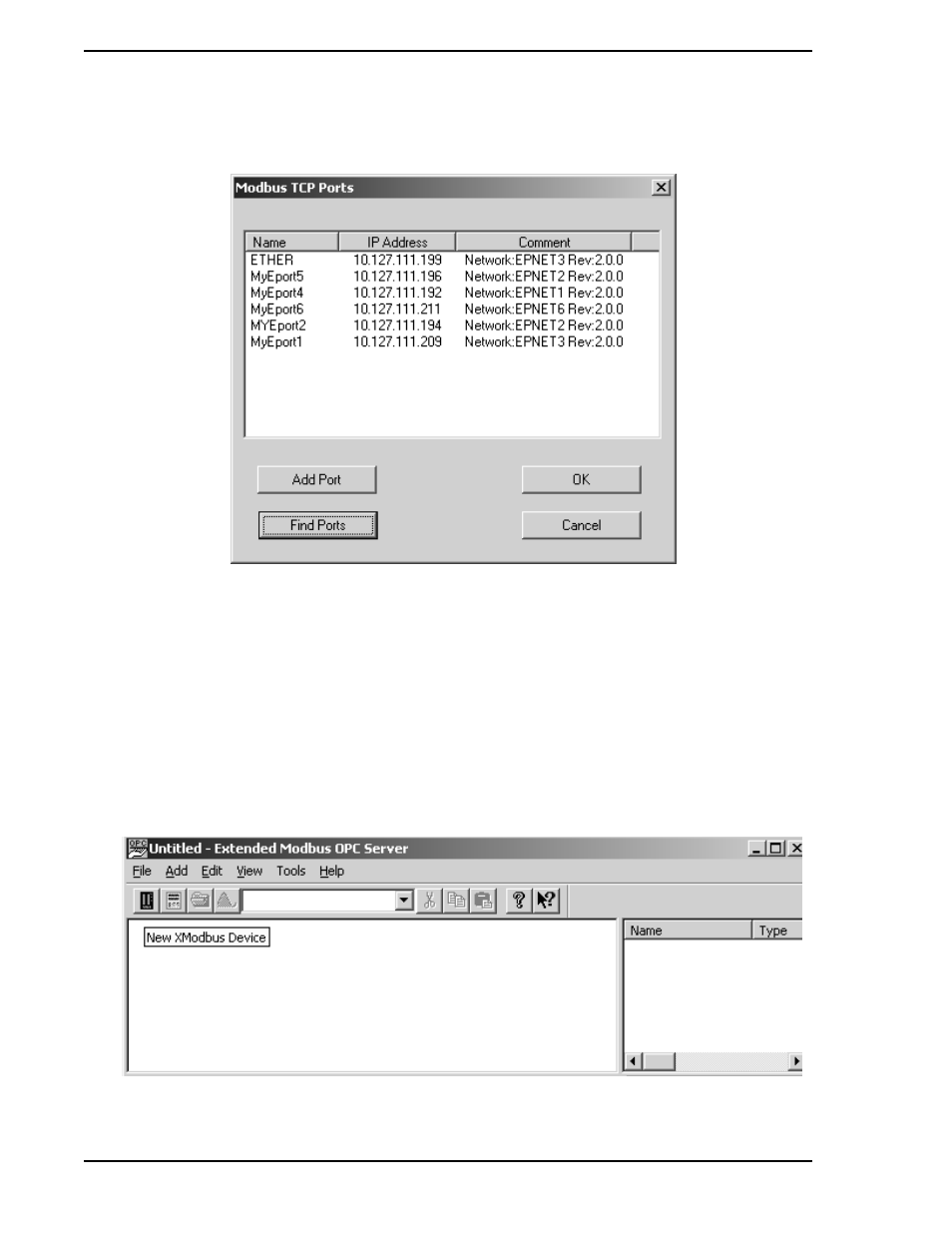 2 creating a device, Figure 4-2 | Micromod Micro-DCI: EP1000A E-Port User Manual | Page 46 / 56