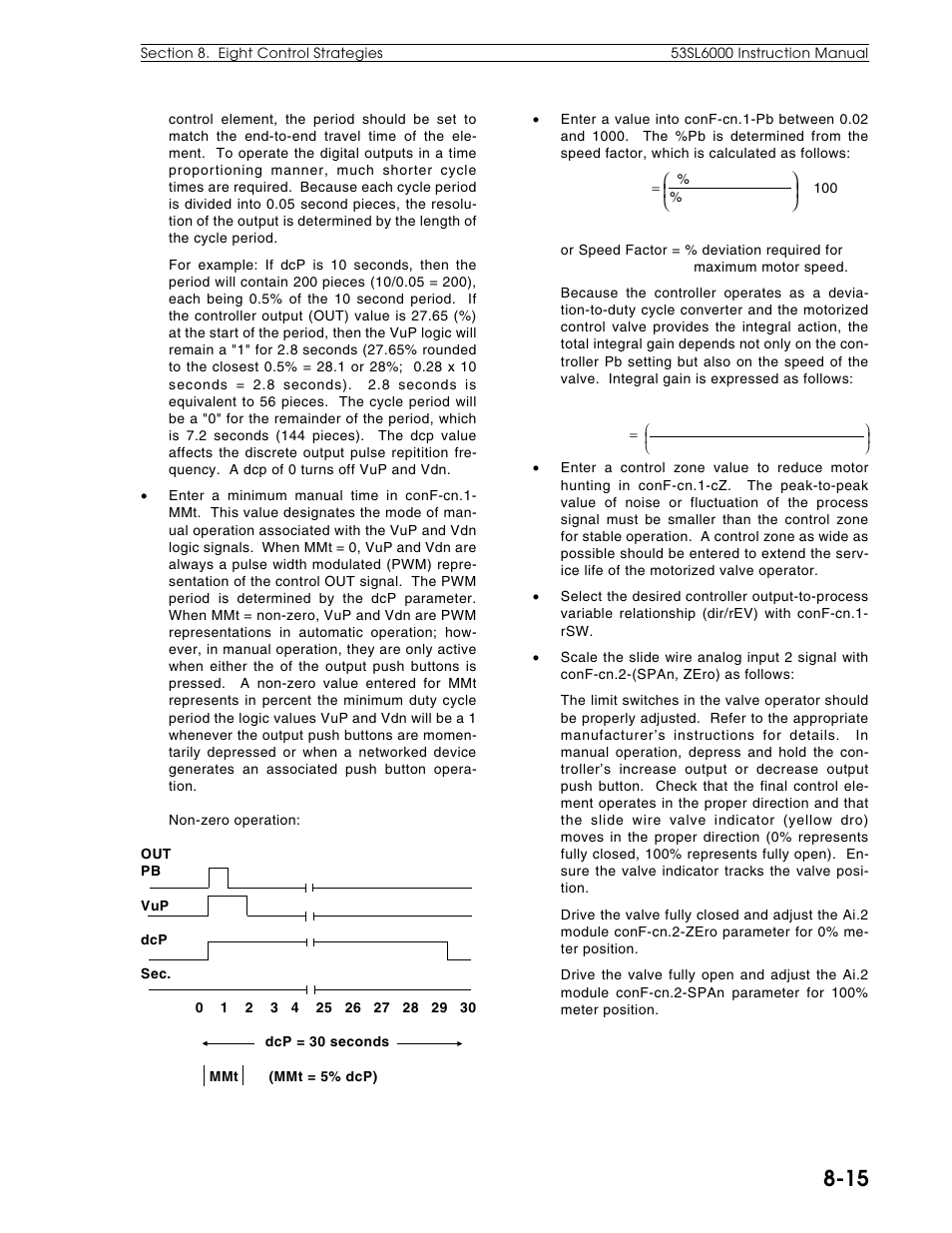 Micromod Micro-DCI: 53SL6000 Single Loop Controller User Manual | Page 102 / 138