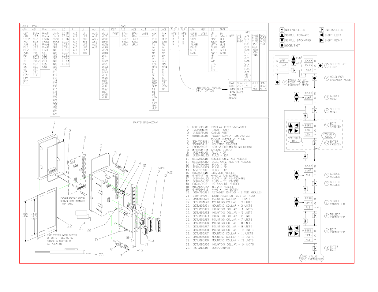 Micromod Micro-DCI: 53SL6000 Single Loop Controller User Manual | Page 137 / 138