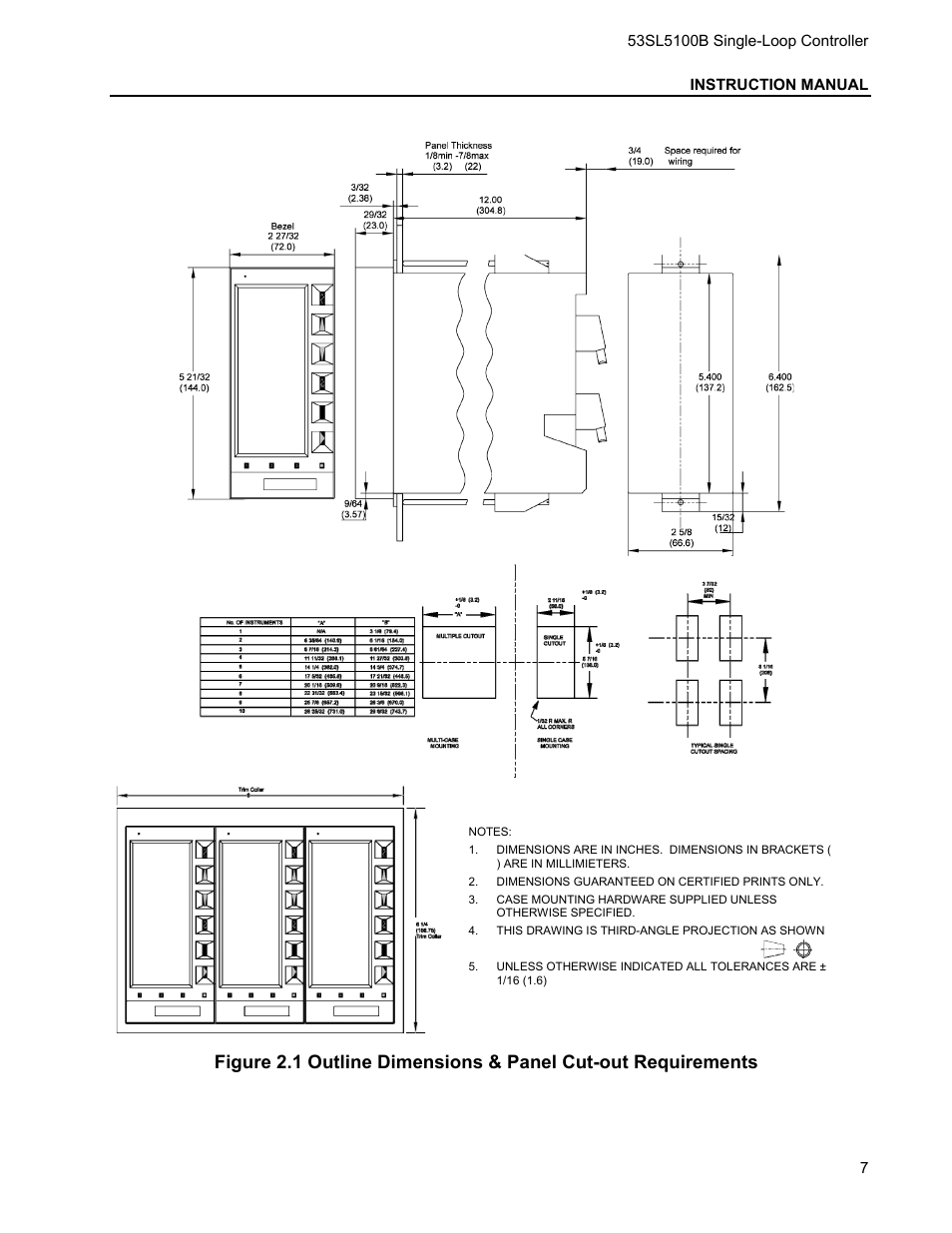 Micromod Micro-DCI: 53SL5100B Single Loop Controller User Manual | Page 13 / 115