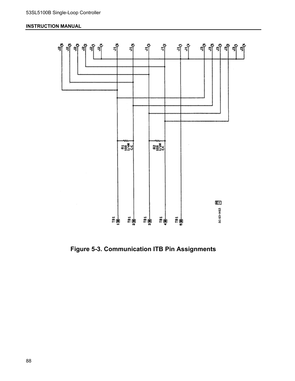 Micromod Micro-DCI: 53SL5100B Single Loop Controller User Manual | Page 94 / 115