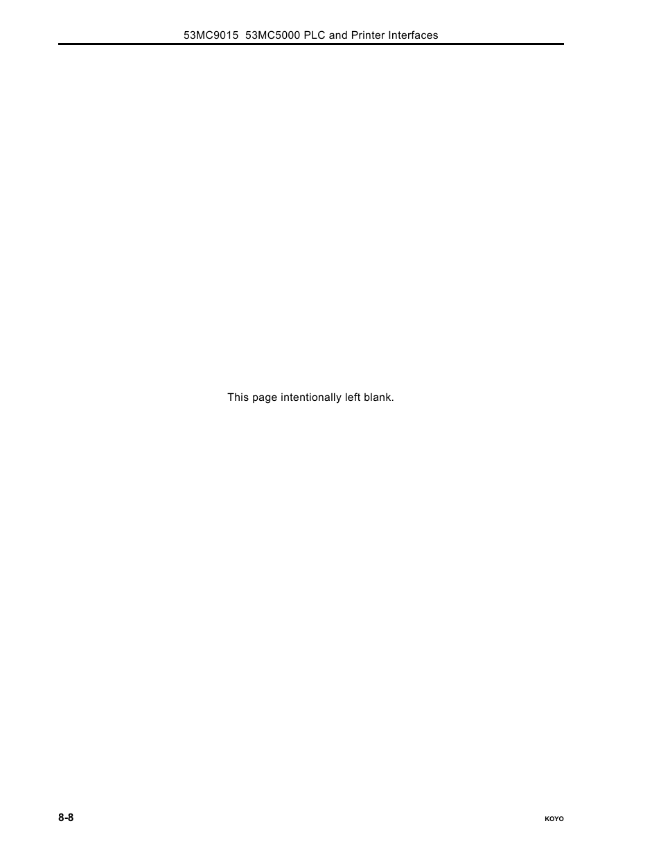 Micromod Micro-DCI: 53MC5000 PLC AND PRINTER INTERFACES User Manual | Page 100 / 124