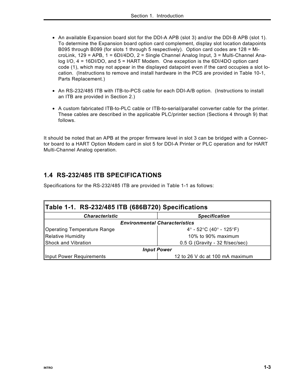 Micromod Micro-DCI: 53MC5000 PLC AND PRINTER INTERFACES User Manual | Page 13 / 124